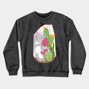 Terrarium Cat II Crewneck Sweatshirt